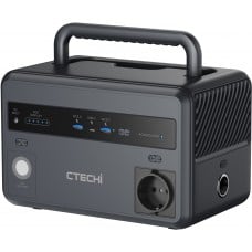 Station de charge CTECHi GT300 (299 Wh) - Batterie LiFePO4, 3 ports USB (24W & 45W), écran LCD et lumière LED