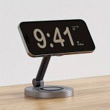 Ladestation 15W faltbare magnetische 2in1 MagSafe Station für iPhone und AppleWatch - Grau