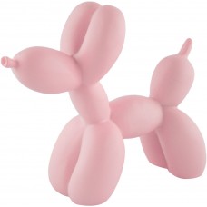 Retro kreative Deko Statue im Hund-Luftballon Look / Dog Design - Rosa