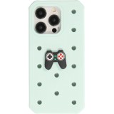 Charm bijou 3D pour coque avec trous style Crocs - Game controller