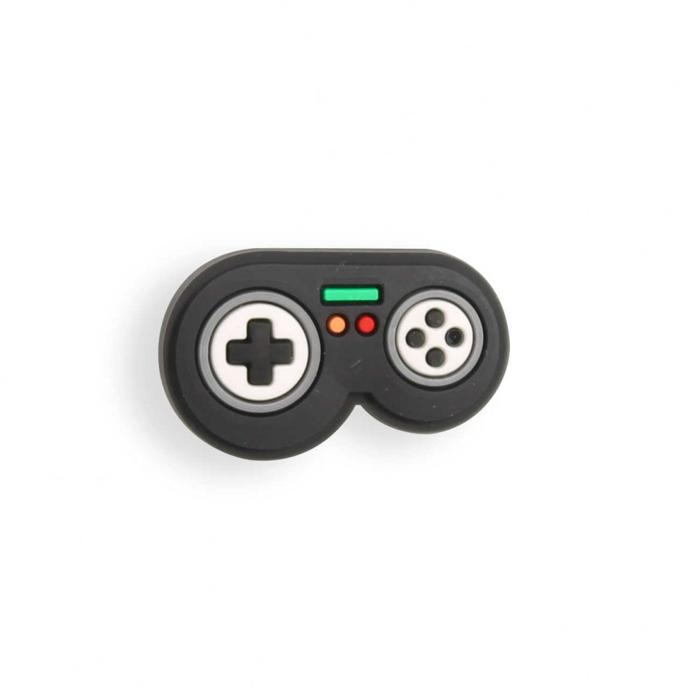 Charm bijou 3D pour coque avec trous style Crocs - Gamecube Controller