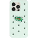 3D-Schmuck Charm für Silikonhülle mit Löcher im Crocs-Stil - LOST Letters