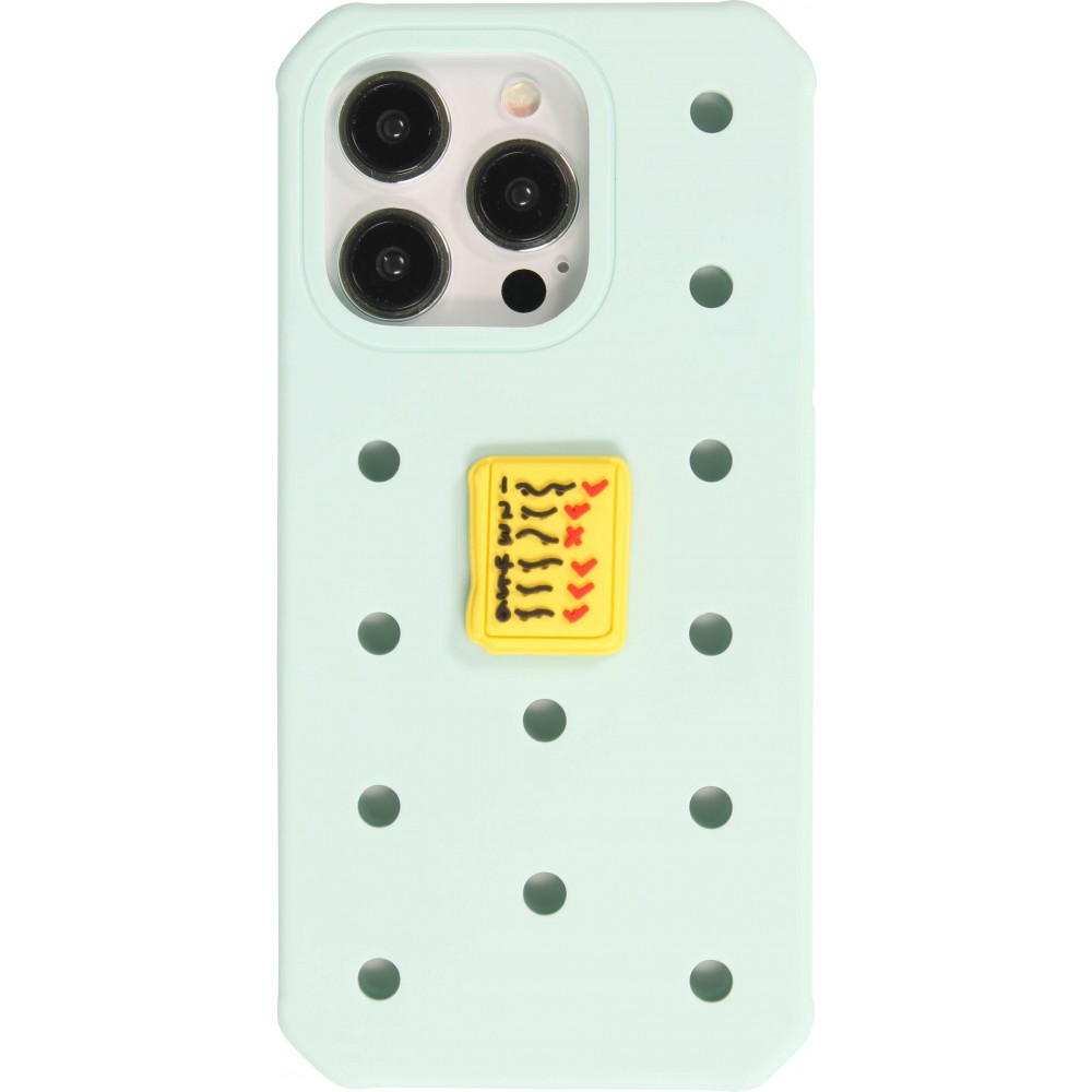 Charm bijou 3D pour coque avec trous style Crocs - Notebook