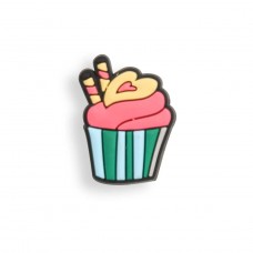 Charm bijou 3D pour coque avec trous style Crocs - Slushy Cupcake