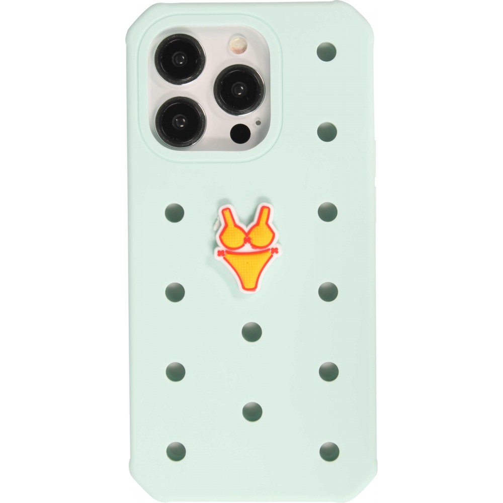 Charm bijou 3D pour coque avec trous style Crocs - Summer Bikini