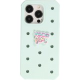 Charm bijou 3D pour coque avec trous style Crocs - VSCO Girl