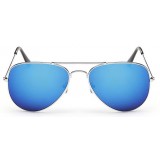 Sunglasses "For The Look" - Lunettes de soleil style Aviator avec protection UV - Bleu
