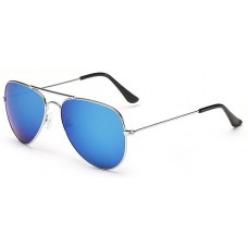 Sunglasses "For The Look" - Lunettes de soleil style Aviator avec protection UV - Bleu