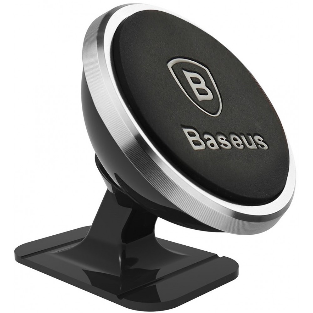 Support 360 magnétique voiture cockpit Baseus - Argent