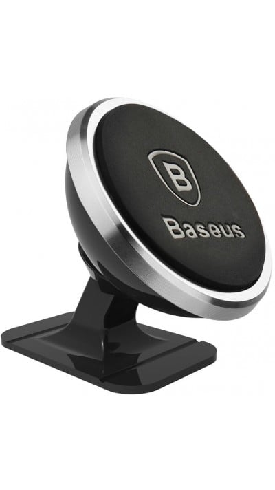 Support 360 magnétique voiture cockpit Baseus - Argent