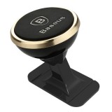 Support 360 magnétique voiture cockpit Baseus - Or