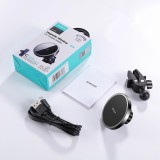 Joyroom Auto Magnetischer Halter Qi Drahtlos Induktiver Ladegerät 15W MagSafe Kompatibel für iPhone JR-ZS240 - Schwarz