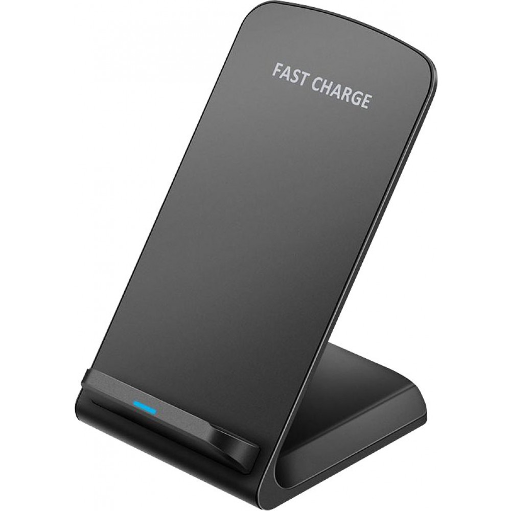 Support universel sans fil pour smartphone QI - Station de recharge wireless à charge rapide - Noir