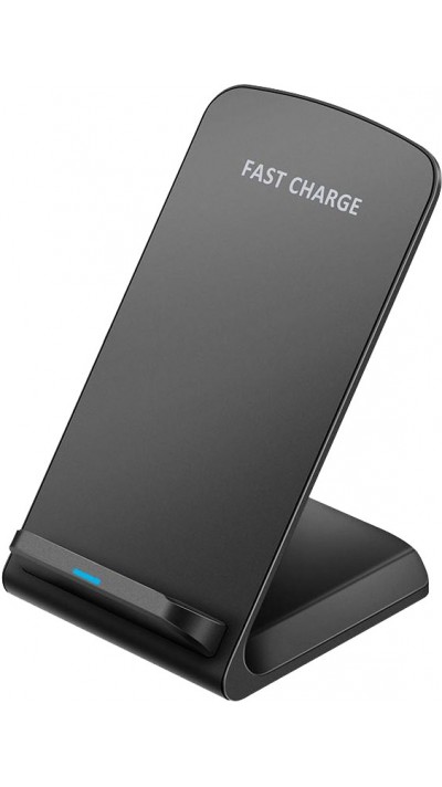 Support universel sans fil pour smartphone QI - Station de recharge wireless à charge rapide - Noir