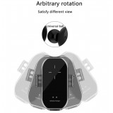High-Tech Handyhalter 10W Qi fürs Auto - Smart Sensor mit Wireless charging - Silber