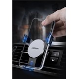 Support de téléphone Gravity Ugreen LP130 40907 pour aération de voiture - Argent