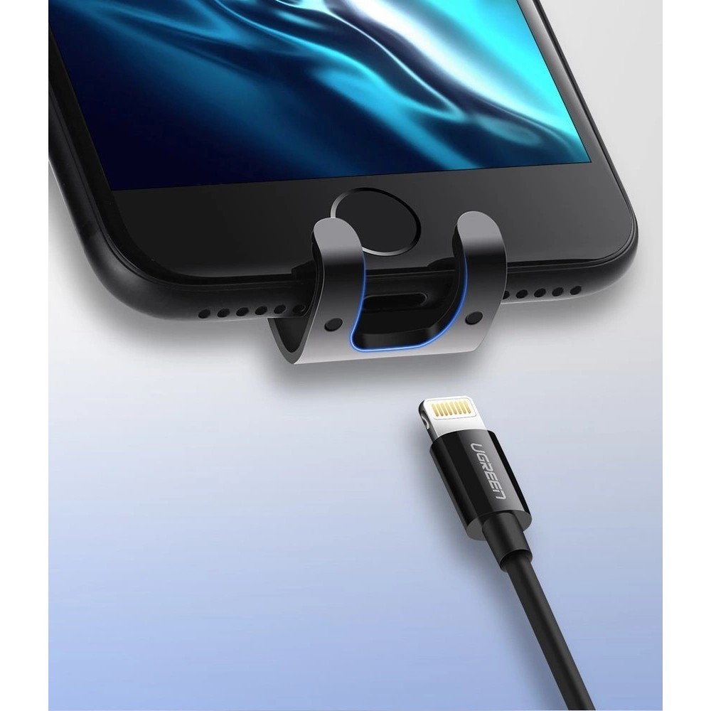 Support de téléphone Gravity Ugreen LP130 40907 pour aération de voiture - Argent
