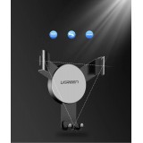 Support de téléphone Gravity Ugreen LP130 40907 pour aération de voiture - Argent