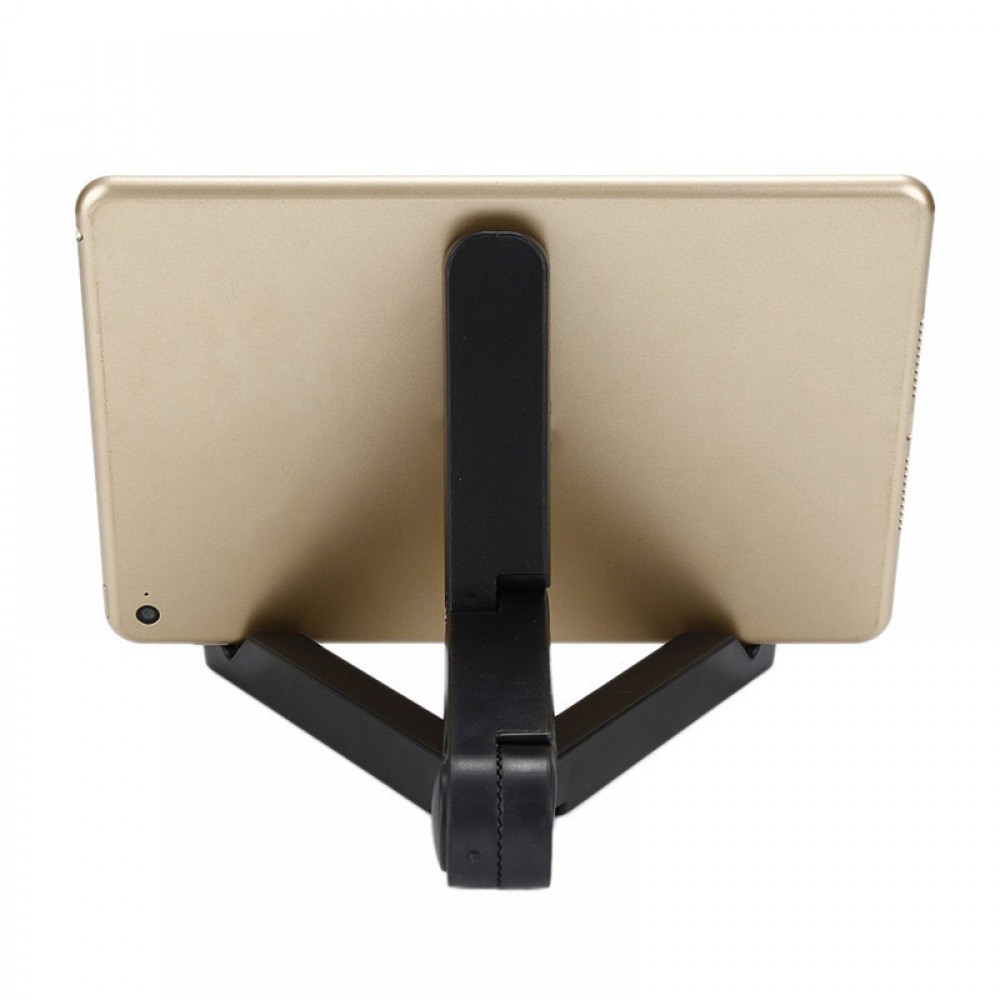 Support de téléphone universel pliable pour tablette, trépied de bureau réglable - Noir