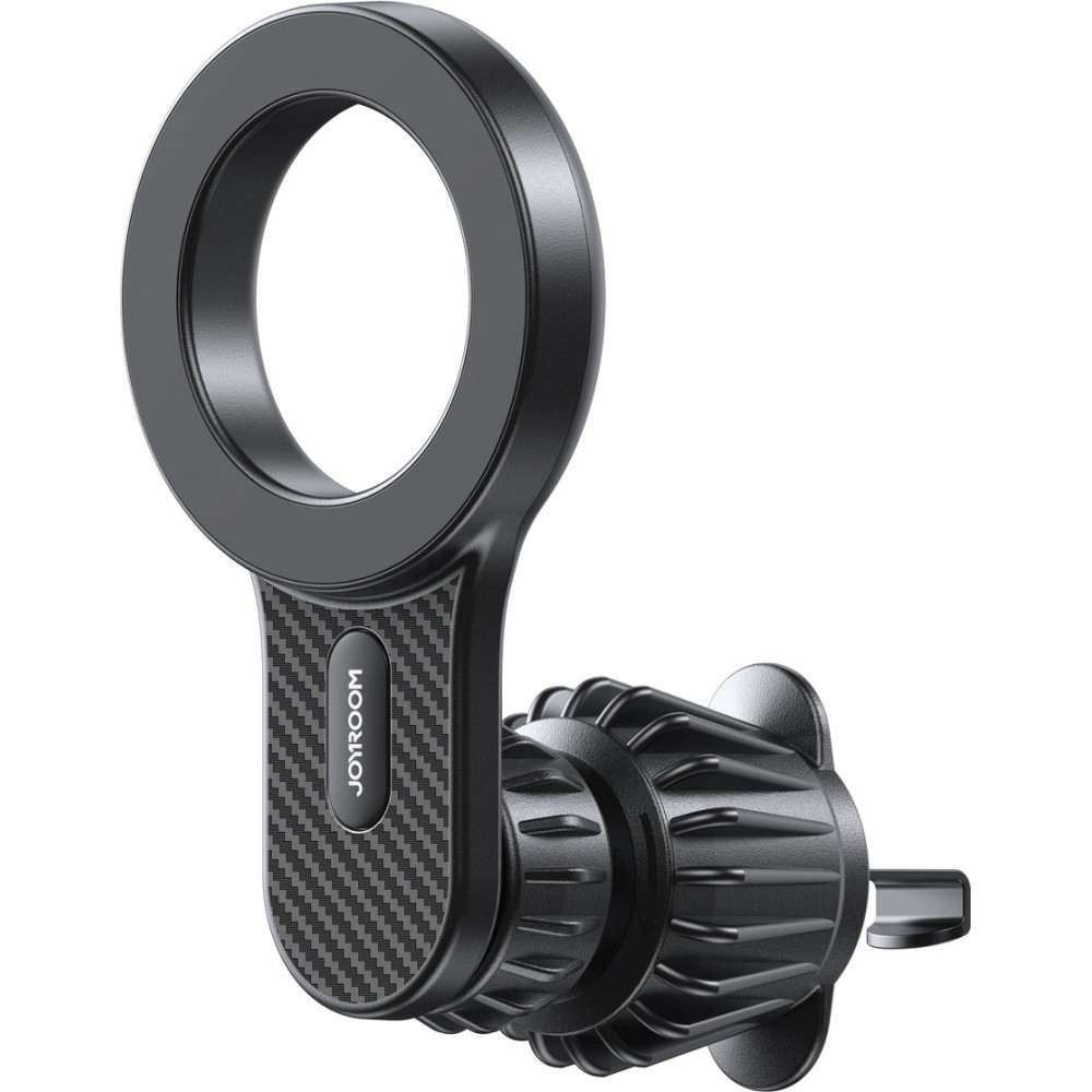 Support de voiture magnétique look carbon pour iPhone avec MagSafe Joyroom JR-ZS355 - Noir