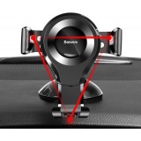 Baseus Osculum SUYL-XP01 Universeller Handyhalter für Auto - Windschutzscheibe oder Armaturenbrett - Schwarz