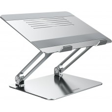 Support ordinateur portable / laptop réglable pro Nillkin pour bureau ergonomique - Argent