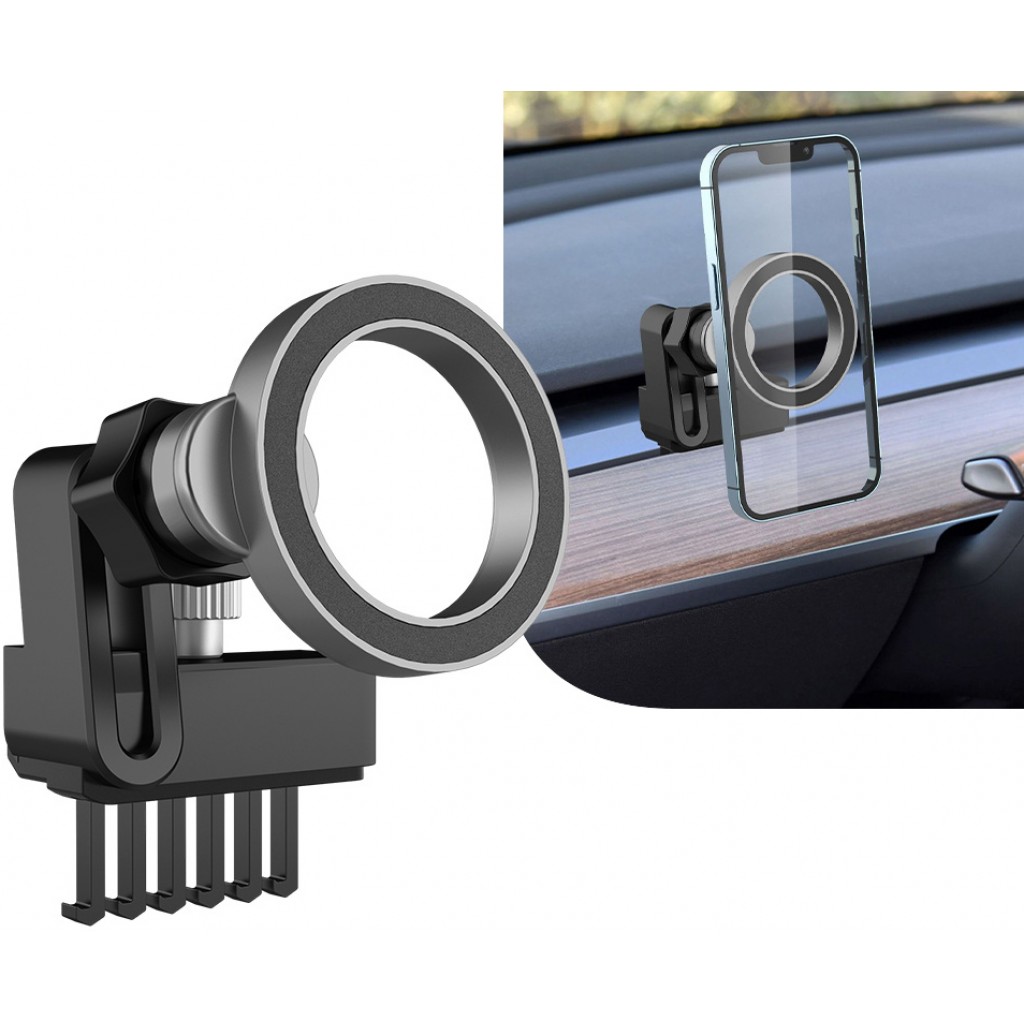 Magnetische Handyhalterung Für Tesla Model Y - Mit MagSafe & 360° Drehung