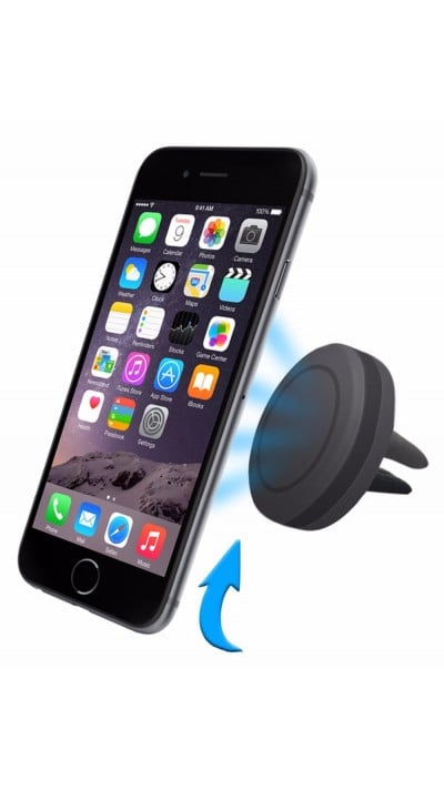 Support magnétique universel de téléphone de voiture pour la ventilation - Fixation pour Smartphones légers