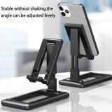 Mini support pliable pour smartphone et tablette en aluminium - Noir -  Acheter sur PhoneLook