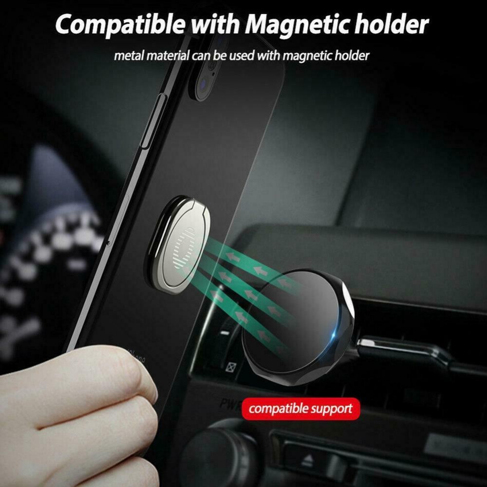 Anneau support 360° - Support de doigt interchangeable pour Smartphone / Tablettes - Or