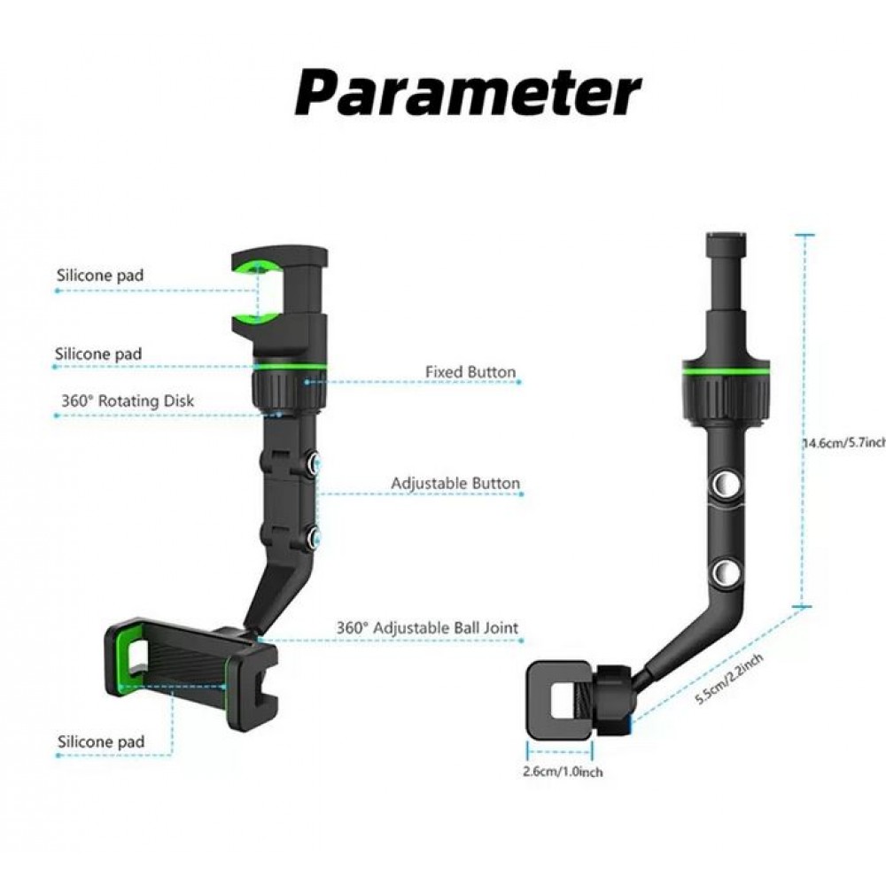 Universeller Auto Telefonhalter - Inkl. Saugnapf / KFZ / Smartphone  Halterung bis 9.5cm - Kaufen auf PhoneLook