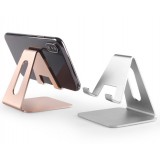 Support universel pour smartphone et tablette en aluminium Desktop Stand - Rose
