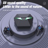 Ecouteurs sans fil TWS P86 In-Ear Gaming Headphones avec Bluetooth 5.1 design futuriste incl. lumière LED