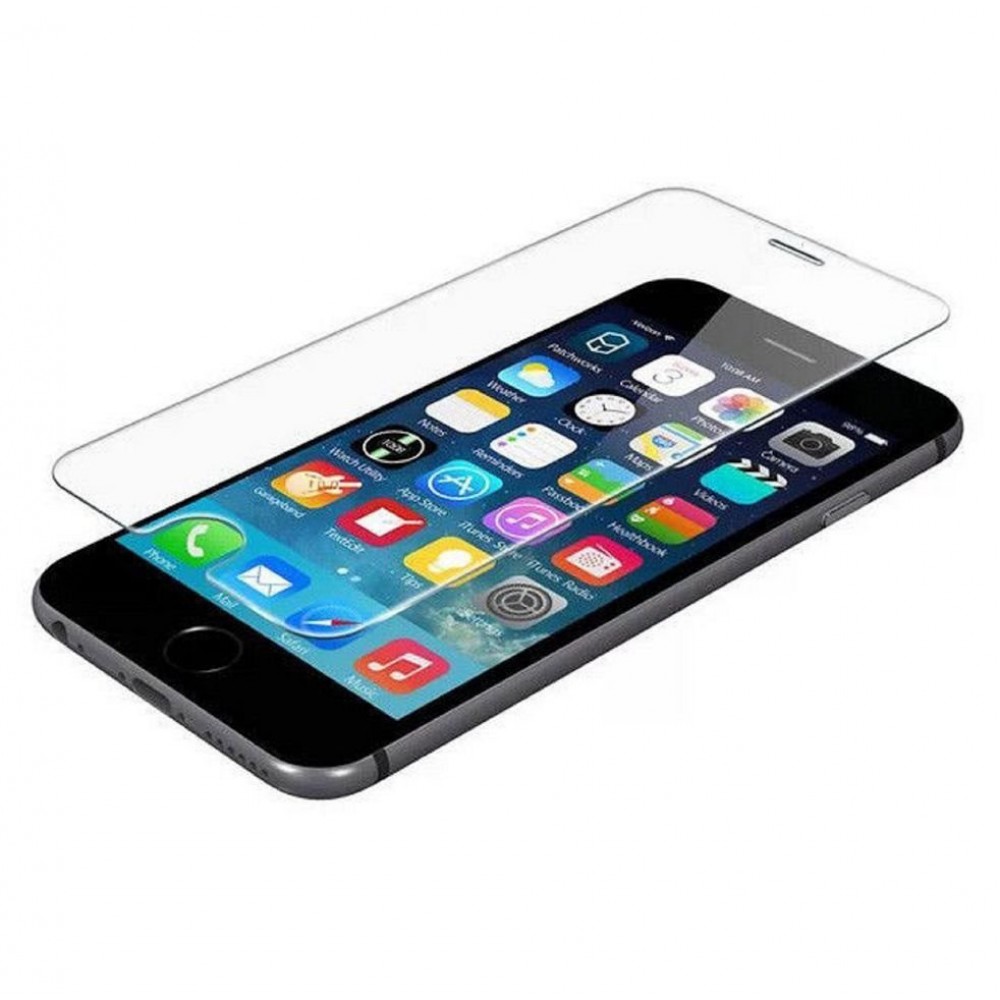 Tempered Glass iPhone 6/6s - Vitre de protection d'écran plate en verre trempé