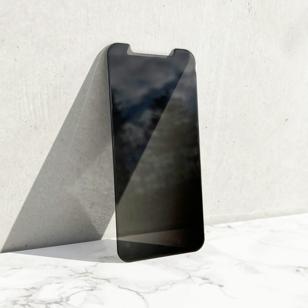 Tempered Glass Privacy iPhone 6/6s - Vitre de protection d'écran anti-espion en verre trempé