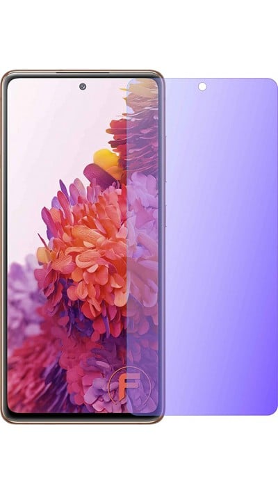 Tempered Glass Samsung Galaxy S20 FE - Vitre de protection anti-lumière bleue