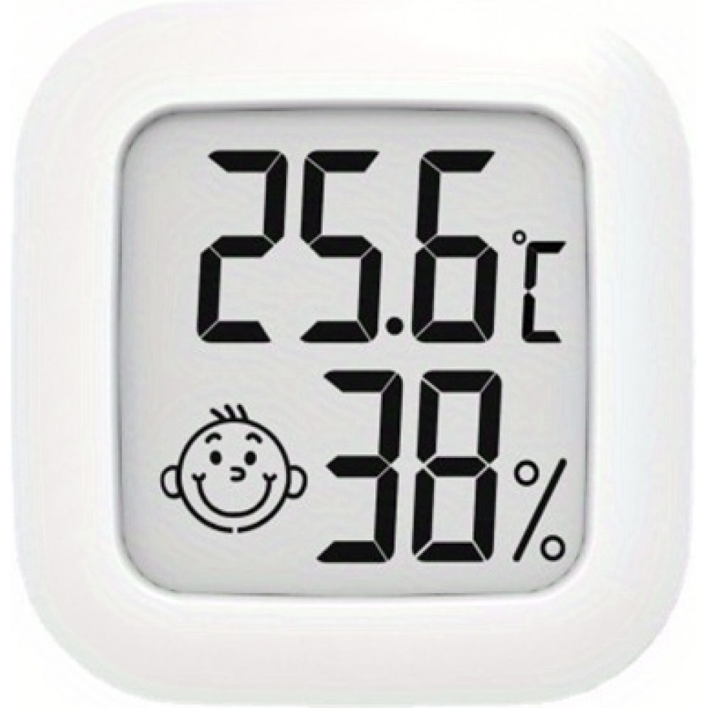 Intelligenter Mini LCD Digitalthermometer-Hygrometer für Temperatur und Luftfeuchtigkeit