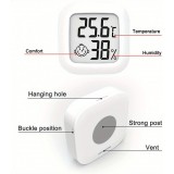 Intelligenter Mini LCD Digitalthermometer-Hygrometer für Temperatur und Luftfeuchtigkeit