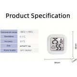 Intelligenter Mini LCD Digitalthermometer-Hygrometer für Temperatur und Luftfeuchtigkeit