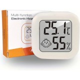 Intelligenter Mini LCD Digitalthermometer-Hygrometer für Temperatur und Luftfeuchtigkeit