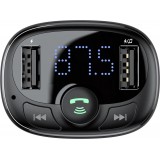 Transmetteur Bluetooth chargeur voiture Baseus S-09A édition internationale - Noir