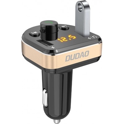 Transmetteur FM Bluetooth chargeur de voiture MP3 3.1A 2 ports USB R2Pro - Noir