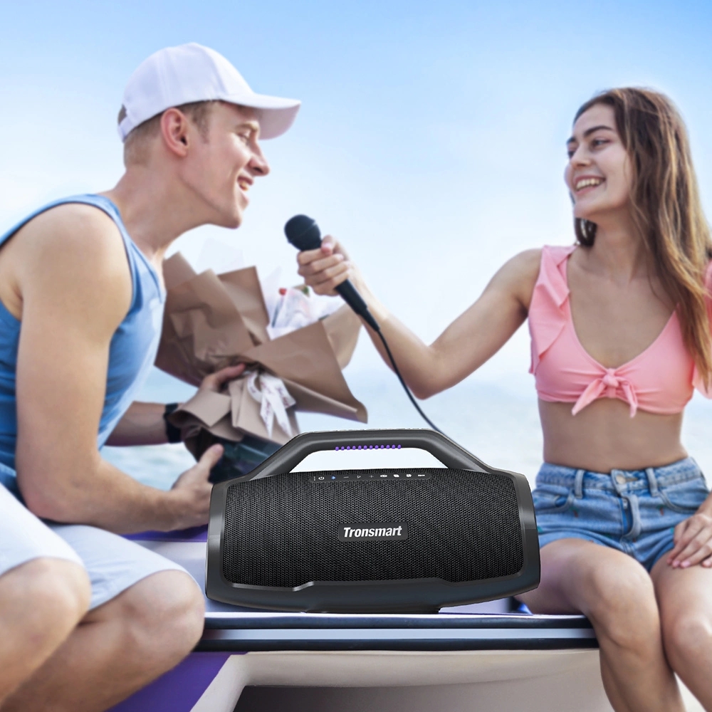 Tronsmart Bang Max 130W Party Lautsprecher - Tragbarer Bluetooth 5.3 Lautsprecher IPX6 - Schwarz