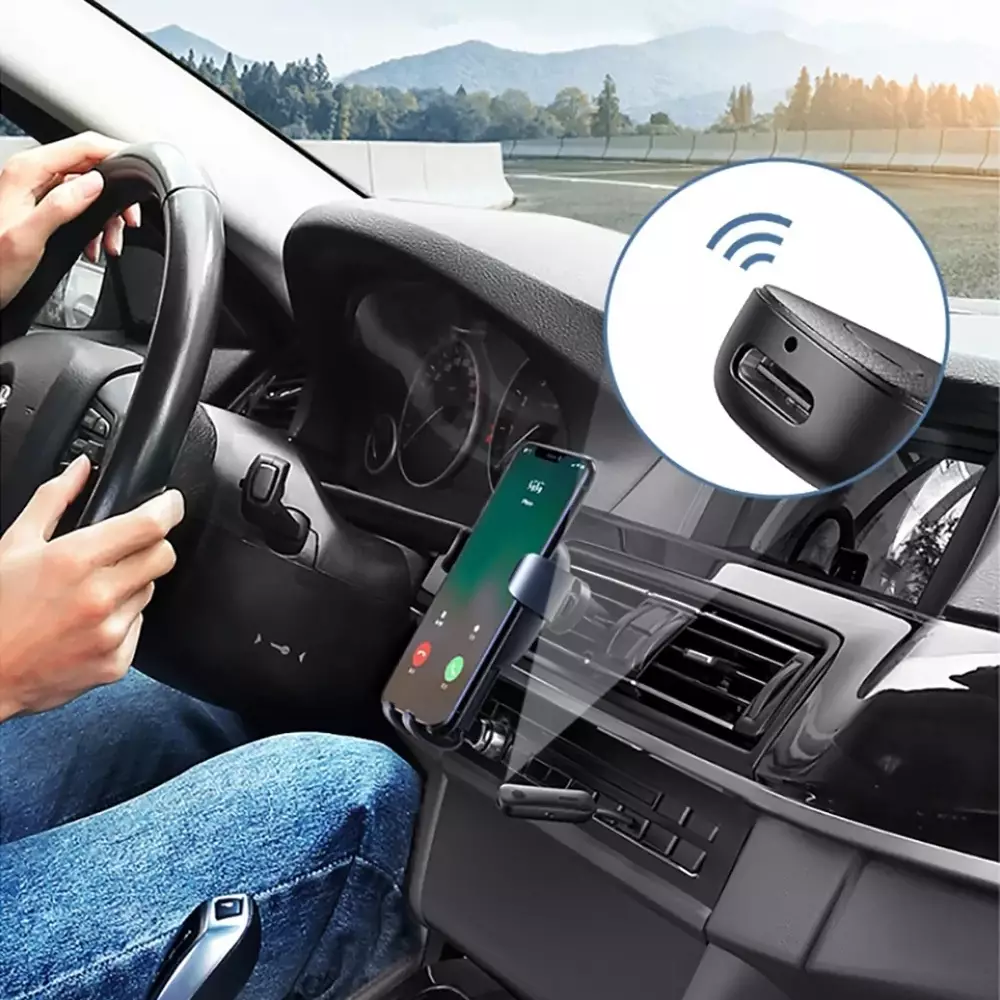 Ugreen 2 in 1 Bluetooth 5.0 Sender Empfänger mit Mini Jack 3.5mm - Schwarz