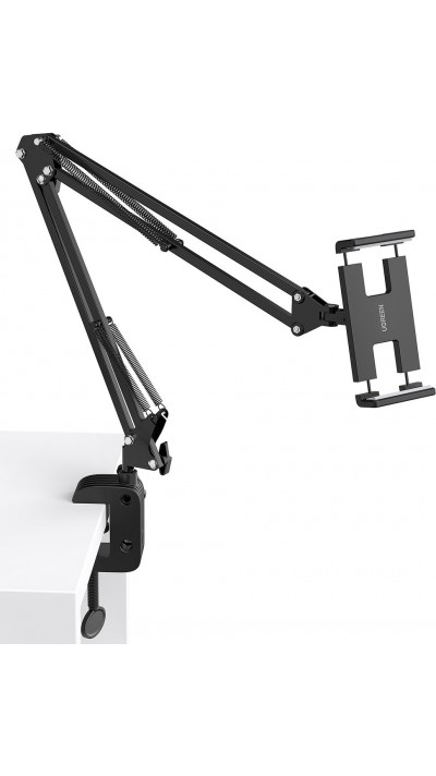 Ugreen support trépied bras pliant pour table bureau pour téléphone tablette - Noir