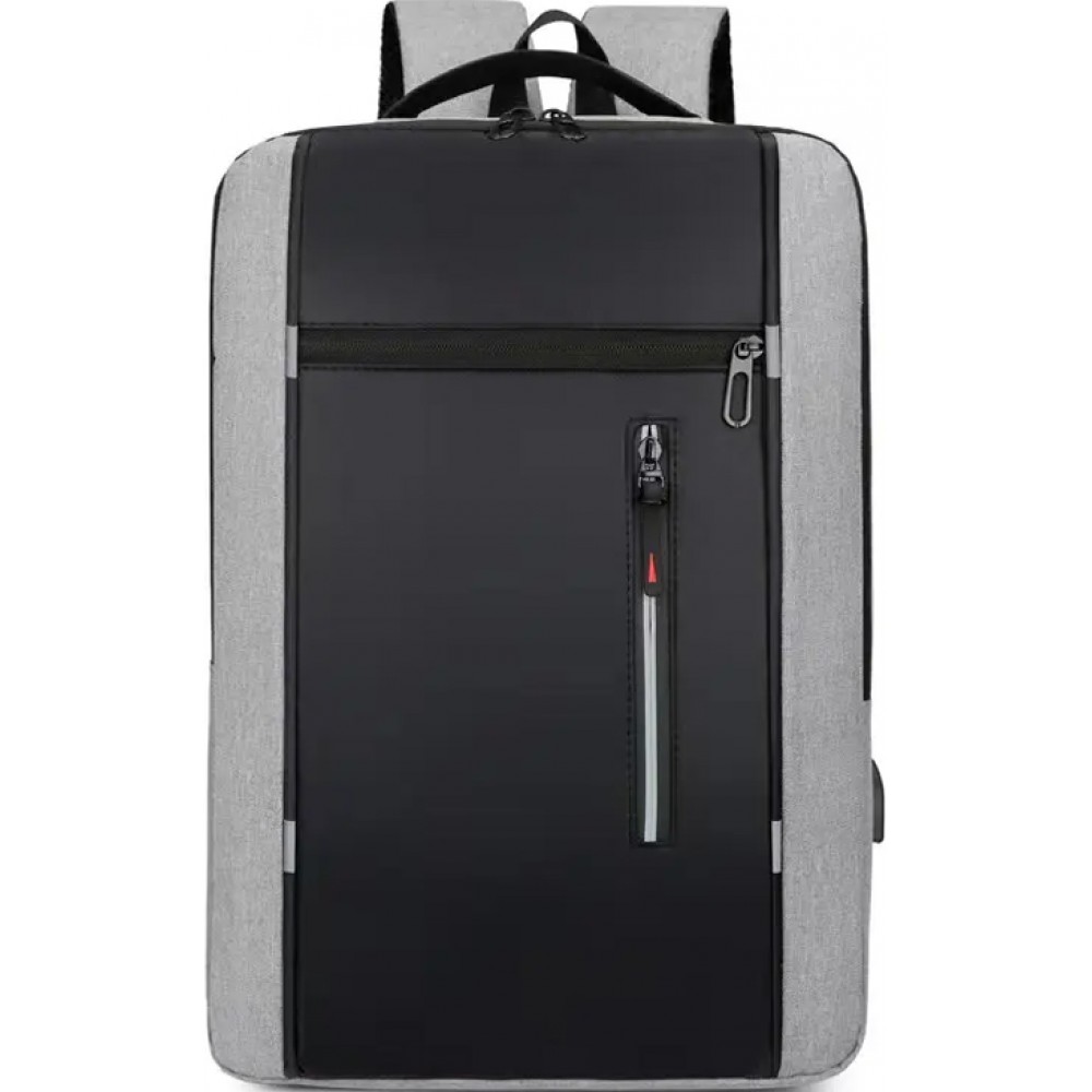 Universal Travel Urban Backpack waterproof - Transport Rucksack für Notebook 15.6 Zoll (MacBook, HP, Acer) - Grau