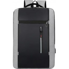 Universal Travel Urban Backpack waterproof - Transport Rucksack für Notebook 15.6 Zoll (MacBook, HP, Acer) - Grau