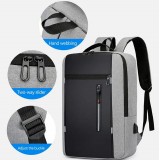 Universal Travel Urban Backpack waterproof - Sac à dos de transport pour ordinateur portable 15.6 pouces (MacBook, HP, Acer) - Noir