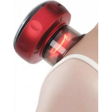 Elektrischer Massage-Saugnapf für therapeutische Anti-Stress und Anti-Cellulite - Rot