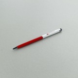 Universal präzisions Stylus - Touch-Pen für Touchscreens inkl. Kugelschreiber - PhoneLook Rot weiß